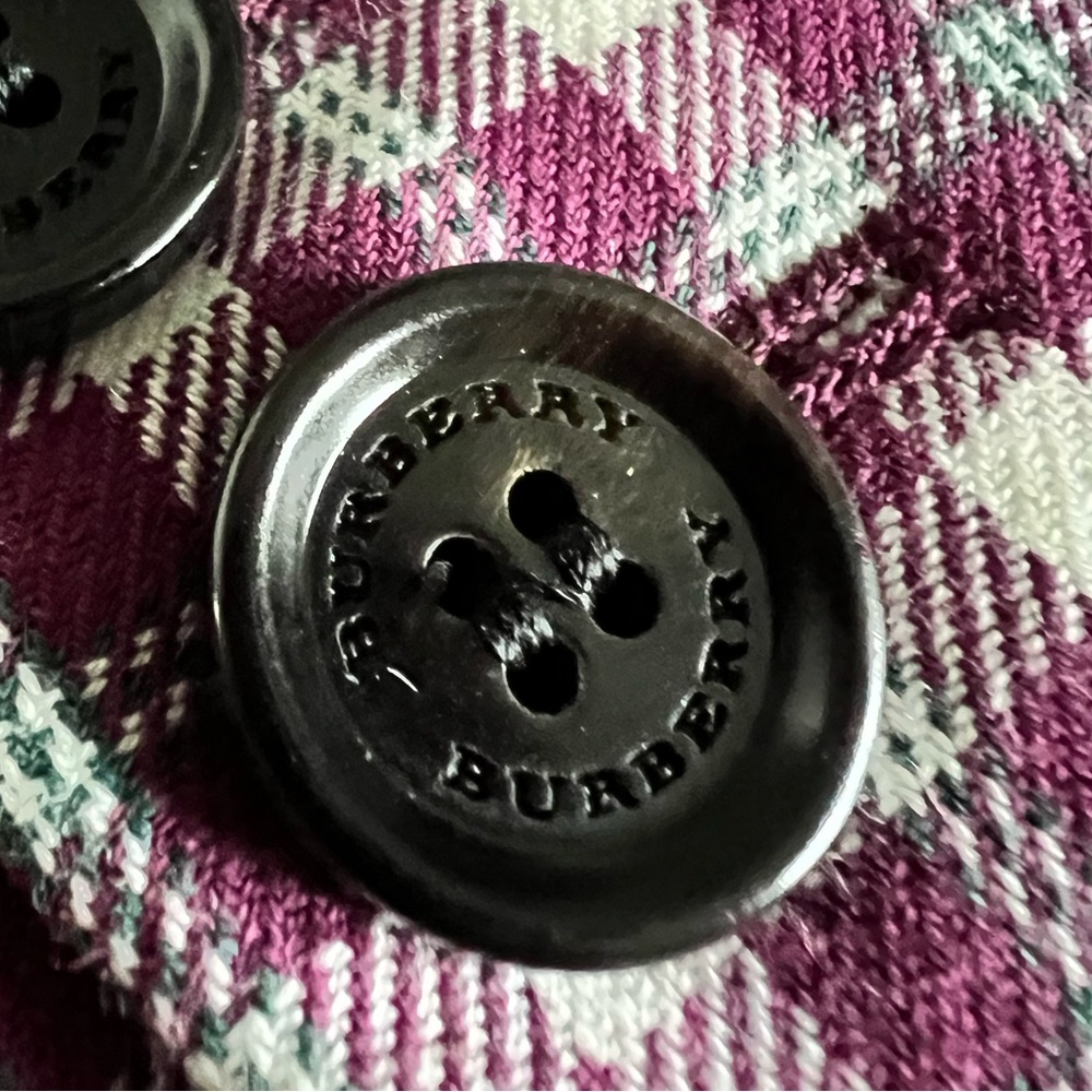 NWT Burberry Burgundy Blazer size 4 US - Picture 4 of 12